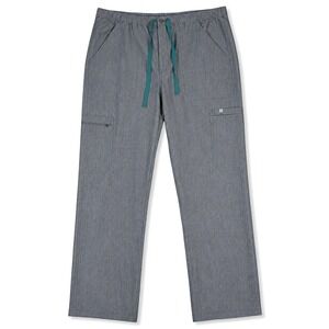 FIGS Cairo Cargo Scrub Pants Men's XL Graphite Gray FIONx Straight Leg Workwear